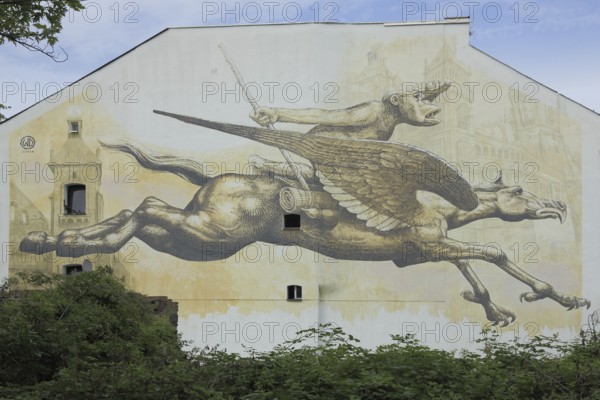 Mural Journey by Wild Drawing WD 2016, Meeting of Styles, MOS, street art, graffiti, horse with