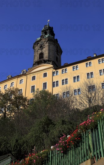 Heidecksburg Castle, the former residence of the princes of Schwarzburg-Rudolstadt, Rudolstadt,