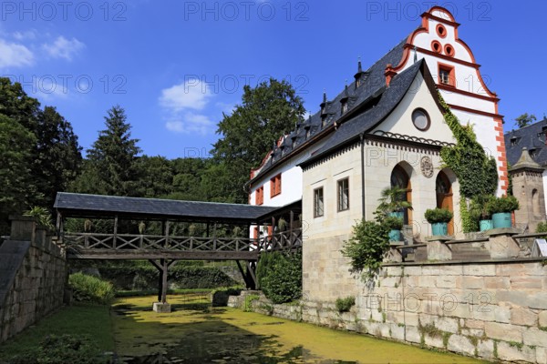 Ehemaliges Rittergut Schloss Kochberg near Großkochberg, Rudolstadt, Saalfeld-Rudolstadt district,