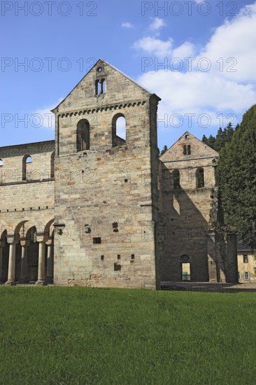 Former Benedictine monastery Paulinzella in the Rottenbachtal, Thuringia, Saalfeld-Rudolstadt