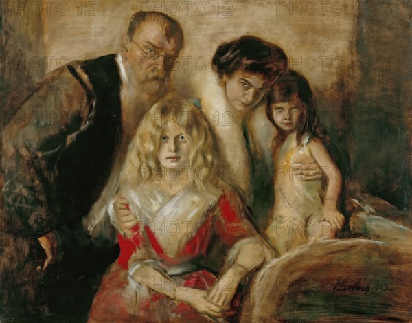 Painting, Reproduction of the painting, Work of art, Historical, Franz Seraph Lenbach, since 1882