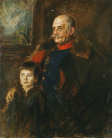 Painting, Reproduction of the painting, Work of art, Historical, Franz Seraph Lenbach, since 1882