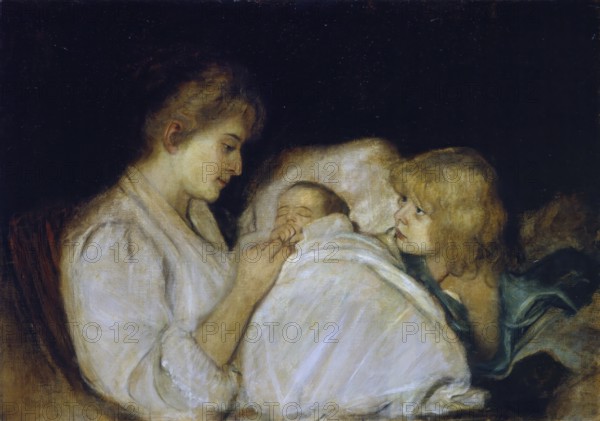 Painting, Reproduction of the painting, Work of art, Historical, Franz Seraph Lenbach, since 1882