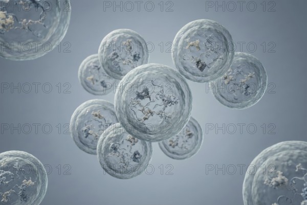 High-resolution 3D view of disease-specific exosomes that contain small pieces of RNA and proteins