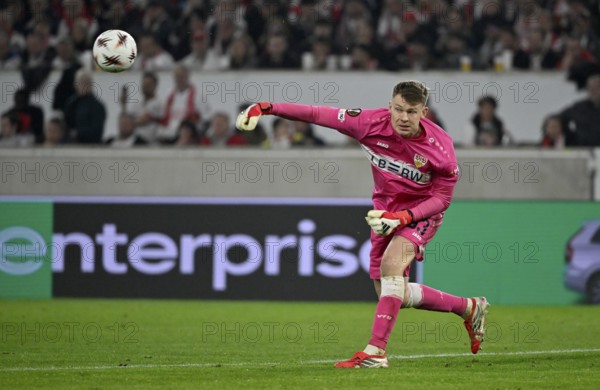 Goalkeeper Alexander Nübel VfB Stuttgart (33) Football UEFA Europa League, MHPArena, MHP Arena