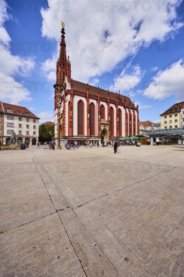 Marienkapelle, chapel, Gothic style, maypole, pedestrian zone, city center, general architecture,
