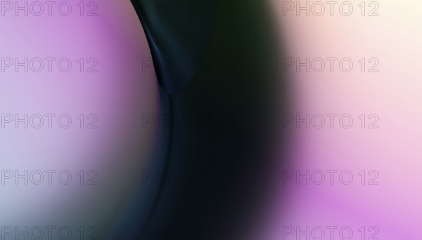 This image features a smooth transition from pink to black in a seamless gradient. Ideal for