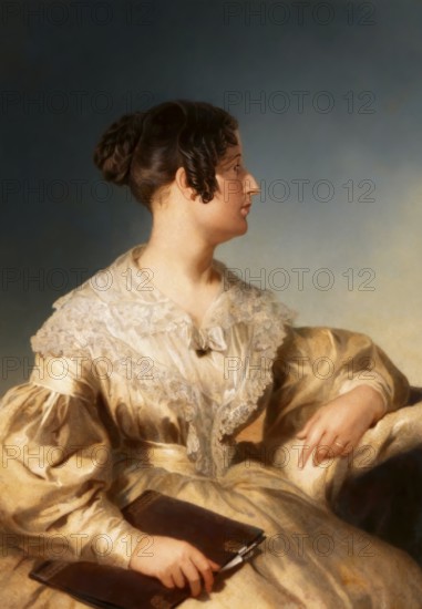 Felicia Dorothea Hemans, 1793 - 1835, an English poet, Felicia Dorothea Hemans, 1793 - 1835, eine