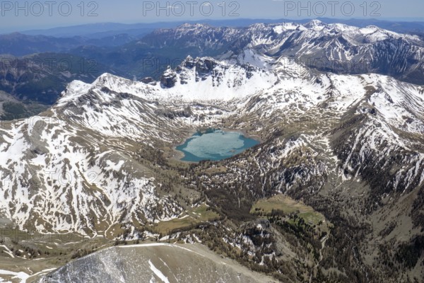 Lac d'Allos, Alps, Alpes-de-Haute-Provence, Alpes Maritimes, Alpi Marittime, Barcelonnette,
