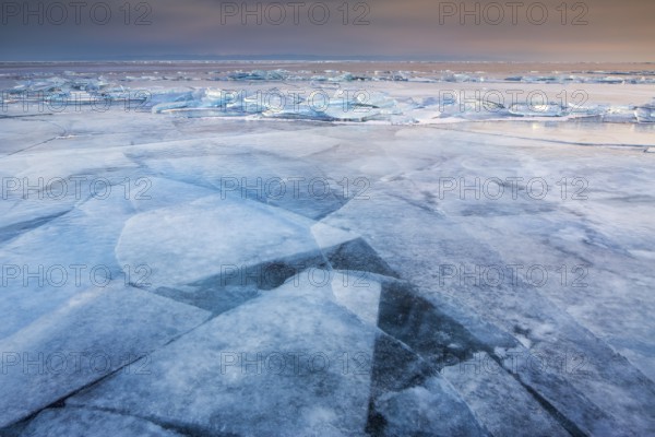 Russia, Siberia. Situated in south-east Siberia, the 3.15-million-ha Lake Baikal is the oldest (25