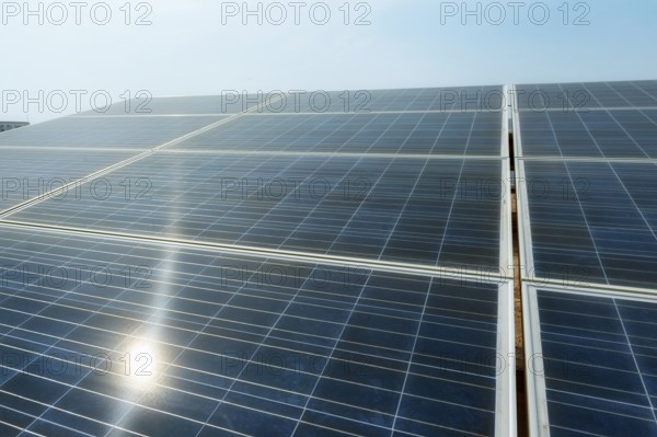 A solar cell panel, solar electric panel, photo-voltaic module, PV panel or solar panel assembly of
