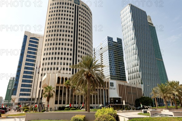 Abu Dhabi, United Arab Emirates. June 23rd 2019 Abu Dhabi Chamber of Commerce building in the