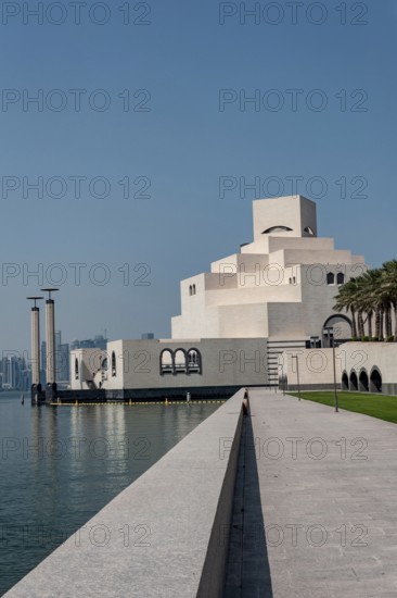 Doha, Qatar. September 22nd 2019 The Museum of Islamic Art is a museum on one end of the