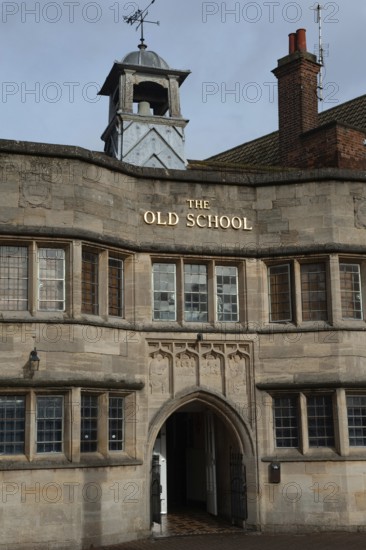 Oxford, England, UK. February 2nd, 2020 Old School Building. Central Boys' School, Gloucester Green