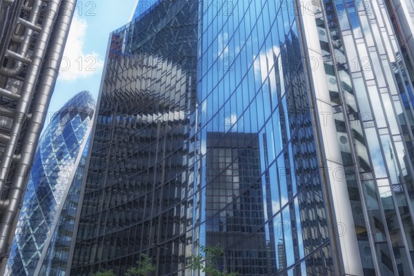 London, United Kingdom. July 9th 2022 Glass fronted offices of the international banking and