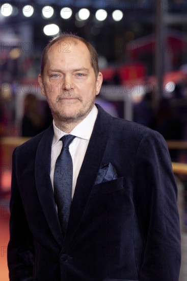 Godehard Giese on the Red Carpet in front of the closing gala of the 76th Berlinale at the Theater