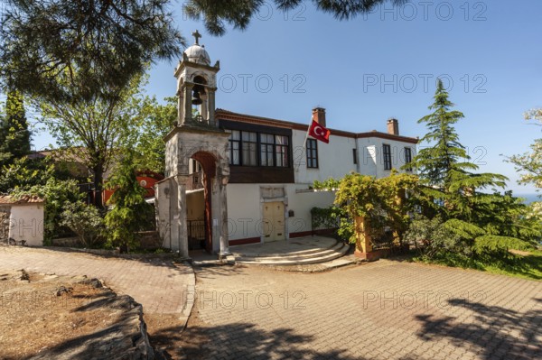 Istanbul, Turkey. 27th April 2016 Aya Yorgi Greek Orthodox Church, Buyukada, the Princess Islands