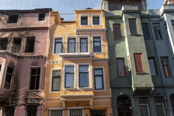 Istanbul, Turkey. October 22nd 2021 Restoration, renovation and gentrification of the historical