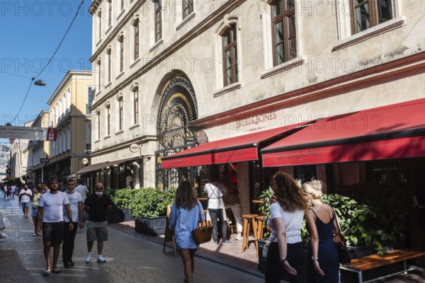 Istanbul, Turkey. August 18th 2021 Skull and Bones Bar Cafes, Bars and Restaurants in the up and