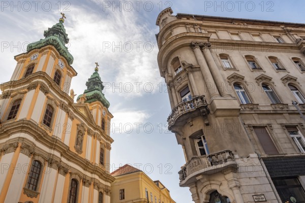 Budapest, Hungary. October 1st 2023 The Church of St Mary the Virgin, known as the University