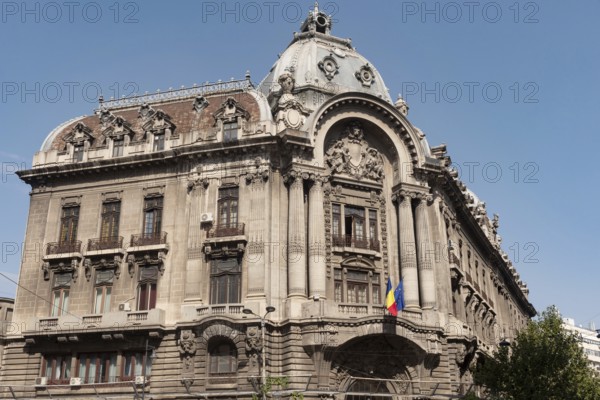 Bucharest, Romania. October 29th 2023. Charming Belle Epoque architecture of the luxury Le Dome
