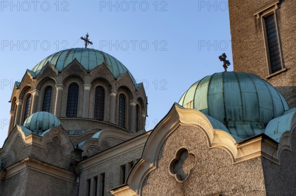 Veliko Tarnovo, Bulgaria. May 3rd 2018 The unique architecture of the Bulgarian town of Veliko