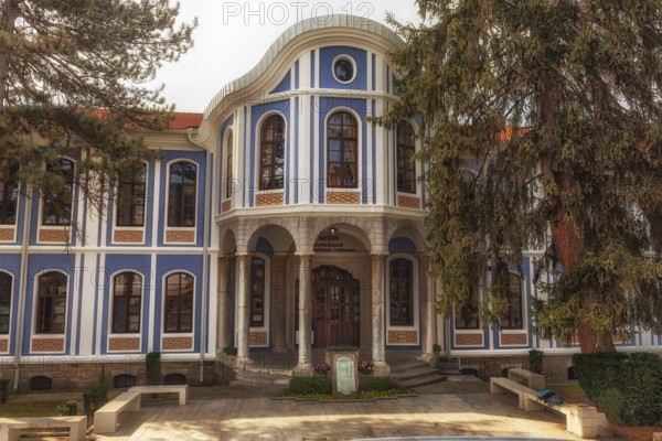 Veliko Tarnovo, Bulgaria. September 26th 2023 The Museum of the Bulgarian Revival and Constituent