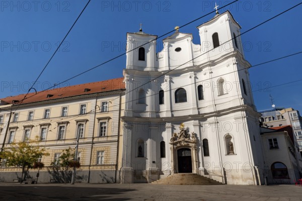 Bratislava, Slovakia. October 2nd 2023 Cathedral of Saint John of Matha and Saint Felix of Valois,