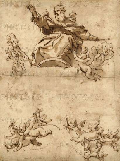 Luca Giordano (b. 18 October 1634, d. 3 January 1705), called Fa Presto, Italian Baroque painter