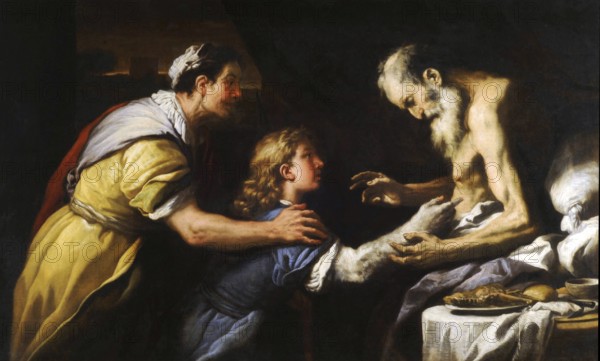 Luca Giordano (born 18 October 1634, died 3 January 1705), called Fa Presto, Italian painter and