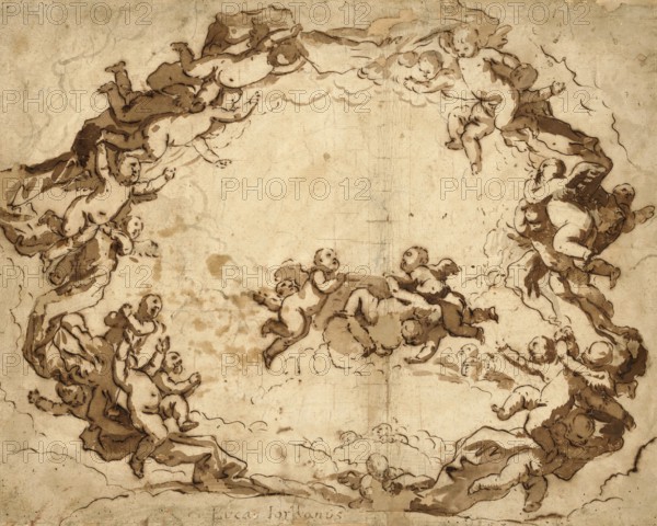 Luca Giordano (b. 18 October 1634, d. 3 January 1705), called Fa Presto, Italian painter and etcher