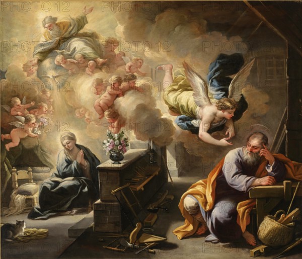 Luca Giordano (born 18 October 1634, died 3 January 1705), called Fa Presto, Italian painter and