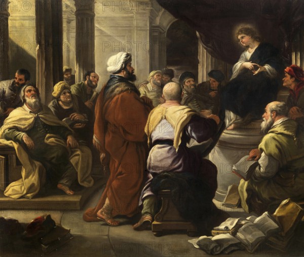 Luca Giordano (b. 18 October 1634, d. 3 January 1705), called Fa Presto, Italian painter and etcher