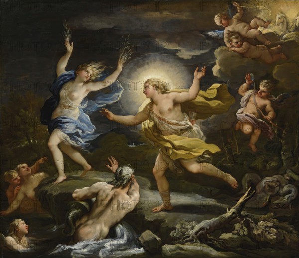 Luca Giordano (born 18 October 1634, died 3 January 1705), called Fa Presto, Italian painter and