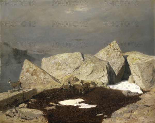 Arnold Böcklin (born 16 October 1827, died January 1901), Swiss painter, draughtsman, graphic