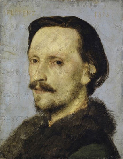 Arnold Böcklin (born 16 October 1827, died January 1901), Swiss painter, draughtsman, graphic