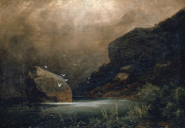 Arnold Böcklin (born 16 October 1827, died January 1901), Swiss painter, draughtsman, graphic