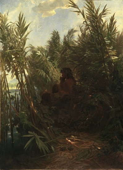 Arnold Böcklin (born 16 October 1827, died January 1901), Swiss painter, draughtsman, graphic