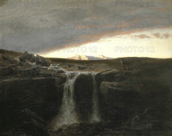 Arnold Böcklin (born 16 October 1827, died January 1901), Swiss painter, draughtsman, graphic