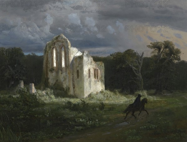 Arnold Böcklin (born 16 October 1827, died January 1901), Swiss painter, draughtsman, graphic