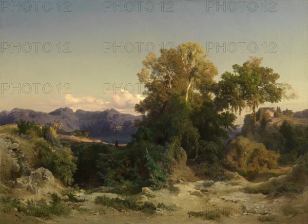 Arnold Böcklin (born 16 October 1827, died January 1901), Swiss painter, draughtsman, graphic