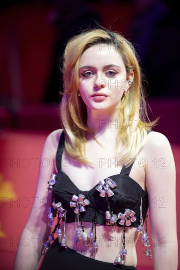 Viola Prettejohn on the Red Carpet at the premiere of the film The Testament Of Ann Lee at the