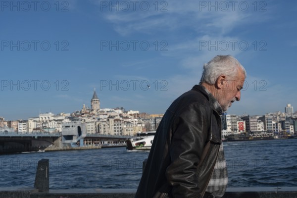 Istanbul, Turkey. January 3rd 2025. Eminonu district in Fatih on the European side of Istanbul is a