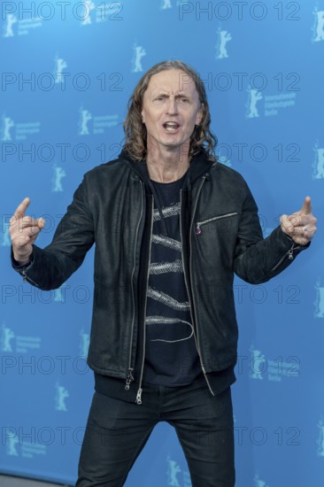 Sam Dunn during the photocall for the film The Ballad of Judas Priest at the Berlinale at the Hyatt