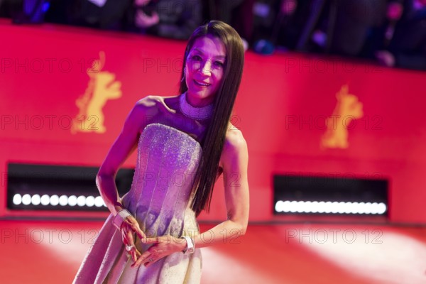 Michelle Yeoh at the opening of the Berlinale at the Theater am Potsdamer Platz in Berlin on 12.02
