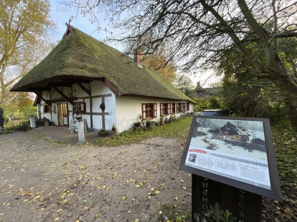 Künstlerdorf and Baltic resort Ahrenshoop, art trail Ahrenshoop, Elisabeth von Eicken painted the