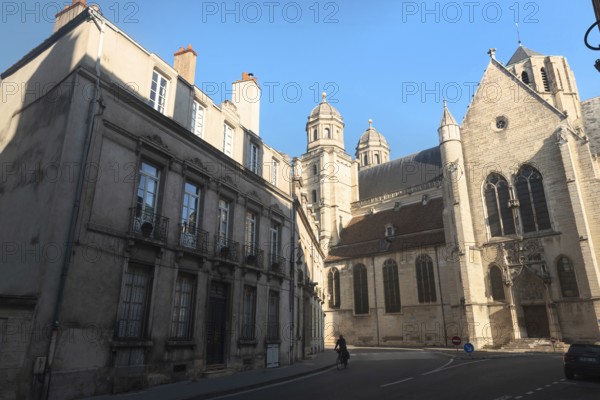 Dijon, France. September 19th 2024 The elegant architecture of Dijon, a city in the historical