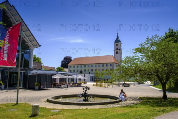 Former monastery, Wurzacher Ried Nature Conservation Center, St. Verena Parish Church, Wurzacher