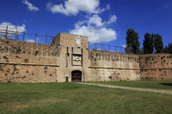 Rocca Brancaleone, a historic fortress in Ravenna, Emilia Romagna, Italy