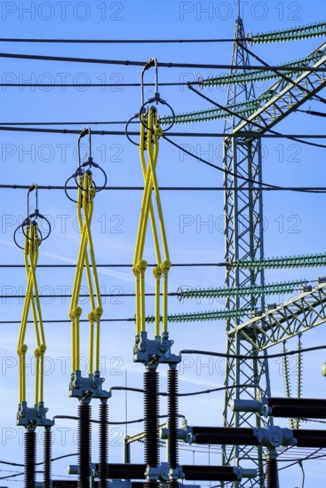 Mülheim, North Rhine-Westphalia, Germany - Transformer substation, critical infrastructure, node in